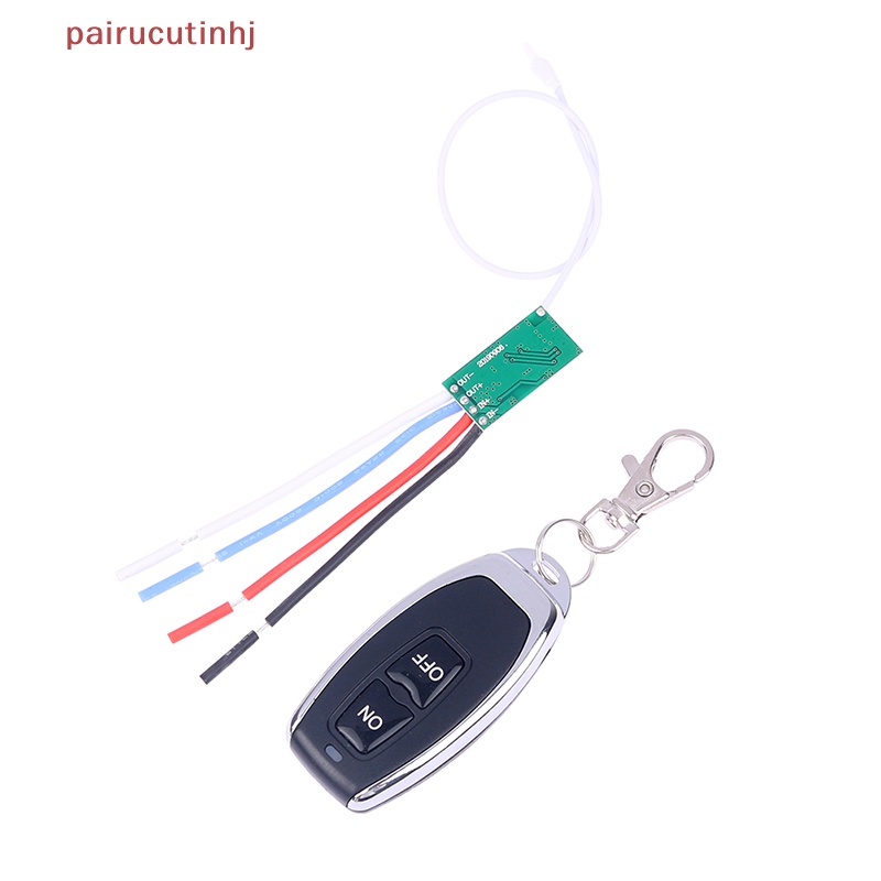 Cặp Rơ Le Điều Khiển Từ Xa Không Dây 433mhz DC 3.6V 5V 9V 12V 24V 1CH