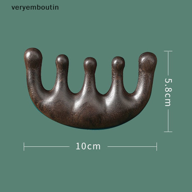 1 Lược Chải Tóc Mát Xa Da Đầu Bằng Kim Loại Năm Cánh