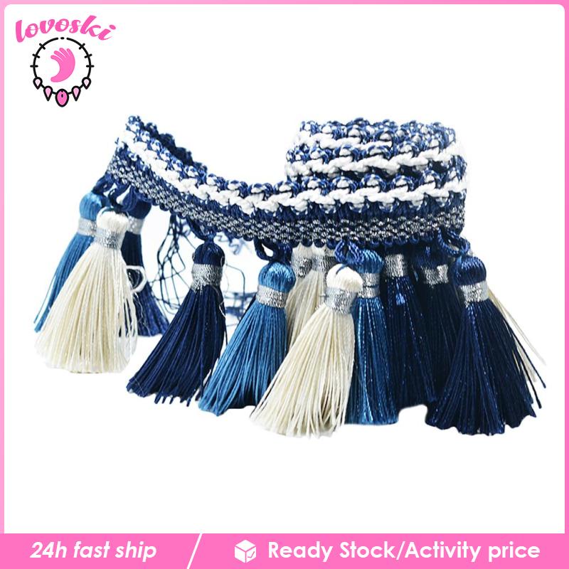 Rèm Cửa Tua Rua Dài 1 Yard Phong Cách Châu Âu