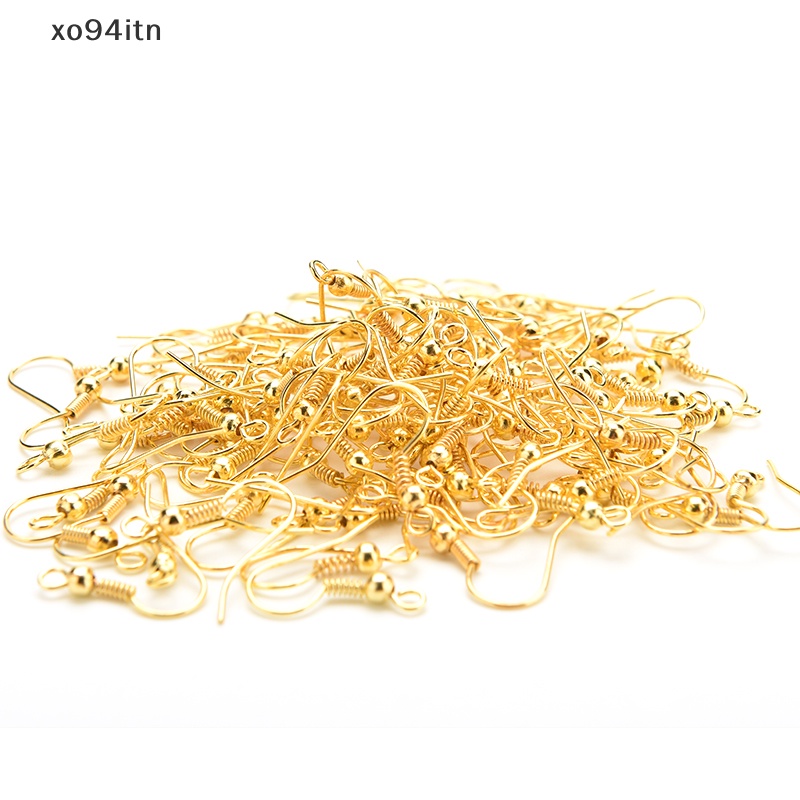 Tn Set 100 Cuộn Dây Làm Bông Tai Mạ Bạc 4 Màu