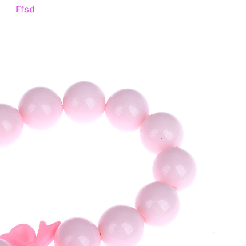 {Ffsd} Móc Chìa Khóa Xe Hơi Đính Hạt Màu Kẹo Ngọt Ngào Hình Hoa Cười Ngọt Ngào Dễ Thương Cho Nữ *