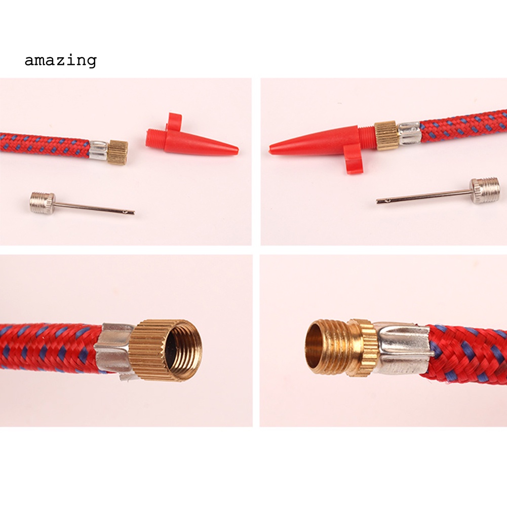 Set 5 Đầu Nối Van Bơm Hơi Lốp Xe Đạp / Bóng Đá