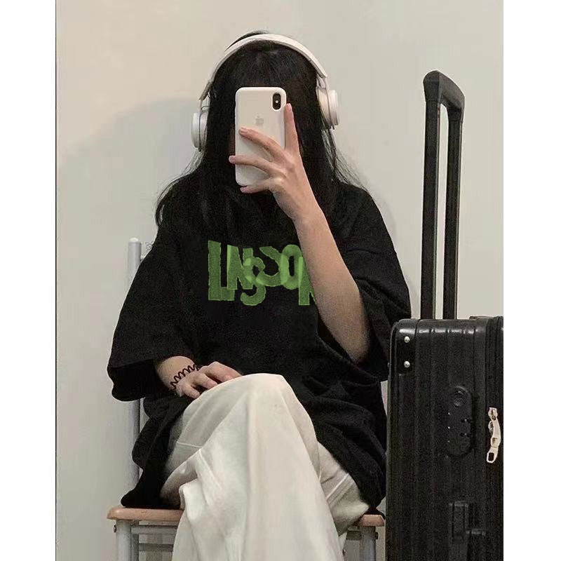 Áo Thun Unisex 100% Cotton Nguyên Chất Ngắn Tay Phong Cách Hàn Quốc Mới NRVP 2023