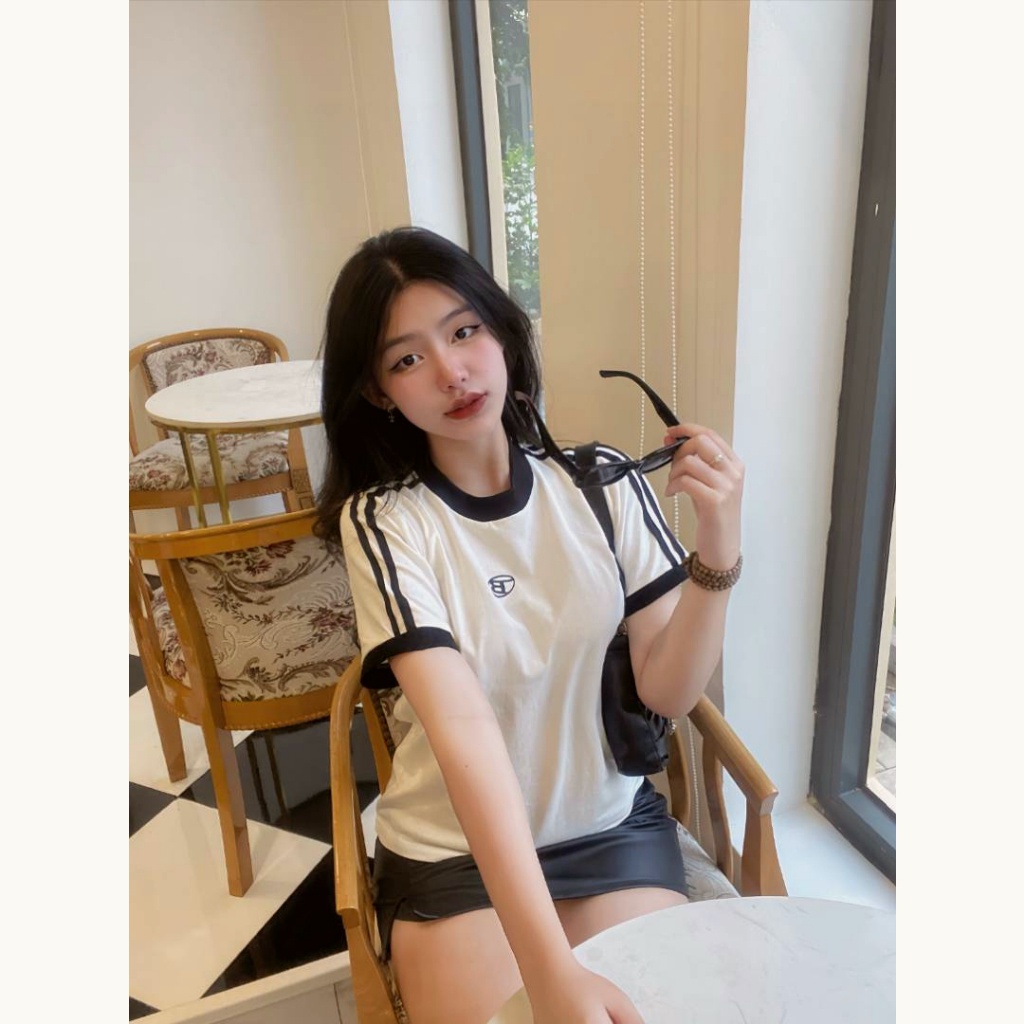 Áo Baby Tee Noctunal Thêu Chữ N, Áo thun BabyTee Nocturnal Cotton 100% Nam Nữ Unisex Local Brand.STUDIO | BigBuy360 - bigbuy360.vn