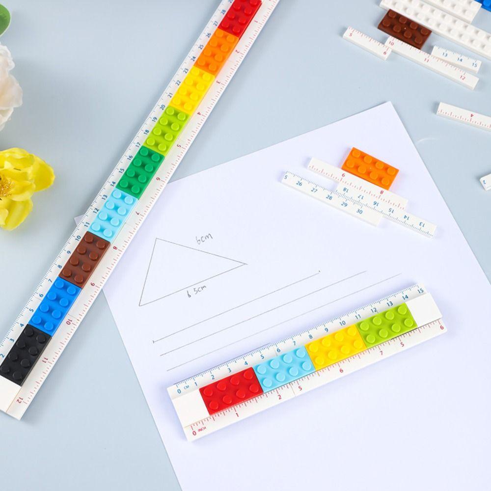 Thước Thẳng Đo Lường Làm Thủ Công DIY Đa Năng Cho Học Sinh / Văn Phòng