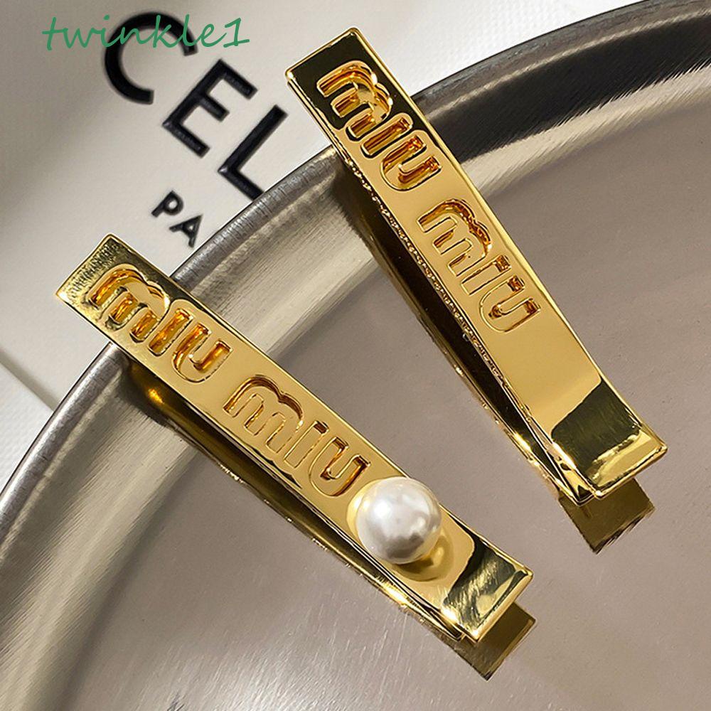 Kẹp Tóc Mỏ Vịt Kim Loại Cổ Điển Sang Trọng