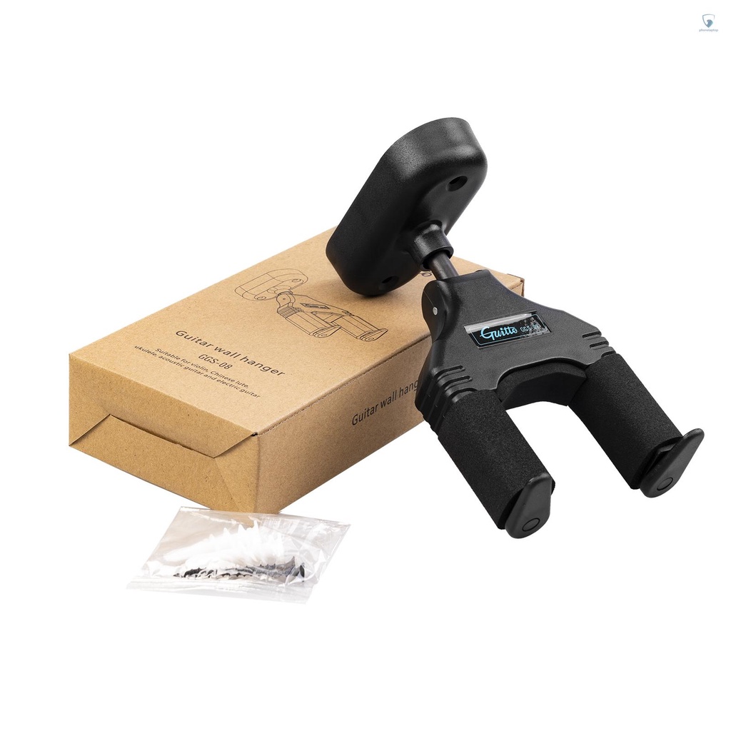 Giá Đỡ Đàn Guitar Guitto GGS-08 Gắn Tường Tự Khóa Có Thể Tháo Rời Tiện Dụng