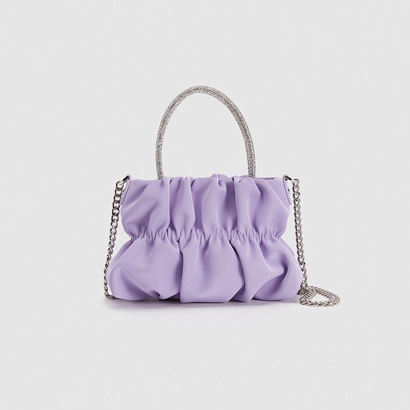 Túi Đeo Chéo Vai Hình Đám Mây Đính Đá Thời Trang Dành Cho Nữ