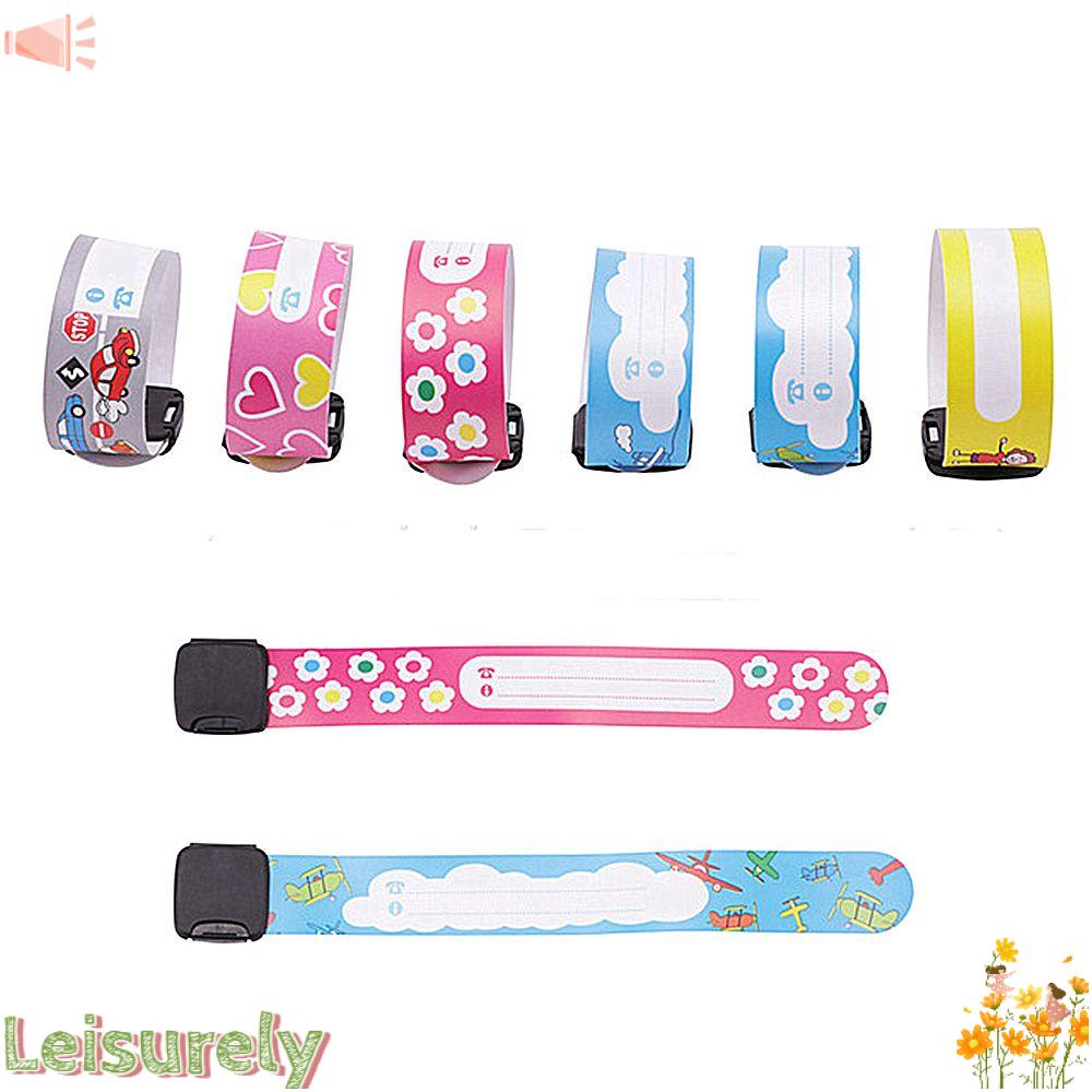 Set 12 / 8 Vòng Tay Chống Lạc Có Thể Viết Tay Cho Bé