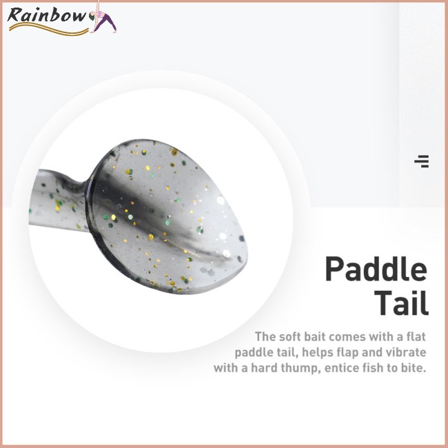 Set 30 Mồi Giả Nhử Cá Hình Chữ T 5cm7cm9cm Bằng Nhựa Mềm Nhiều Màu Sắc Gắn Kèm Móc Câu Tiện Dụng