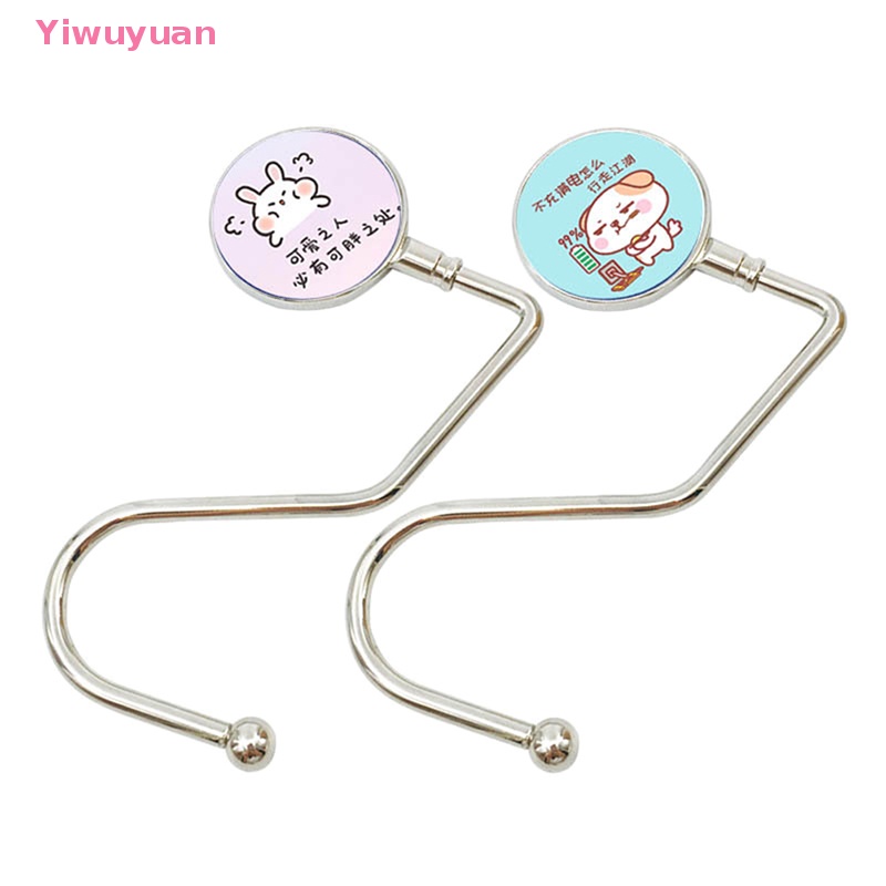 < Yiwuyuan > Móc Treo Túi Xách Để Bàn Nhiều Họa Tiết Hoạt Hình Đa Dạng Có Thể Tháo Rời Được Mới
