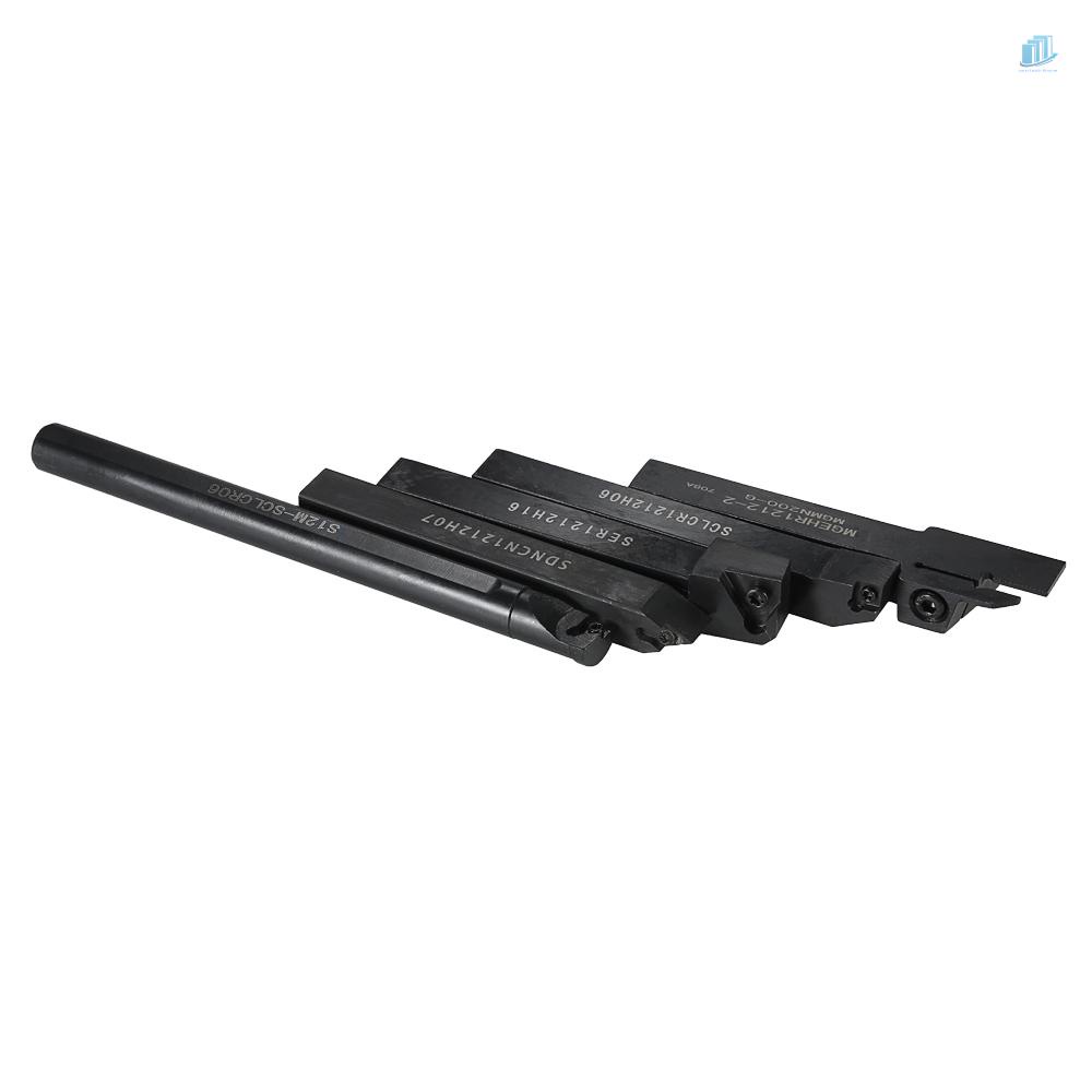 Set 5 Phụ Kiện Thanh Nối CNC SCLCR1212H06 / SDNCN1212H07 / S12M-SCLCR06 / SER1212H16 / MGEHR1212-2 Bar + 5 Chìa Vặn