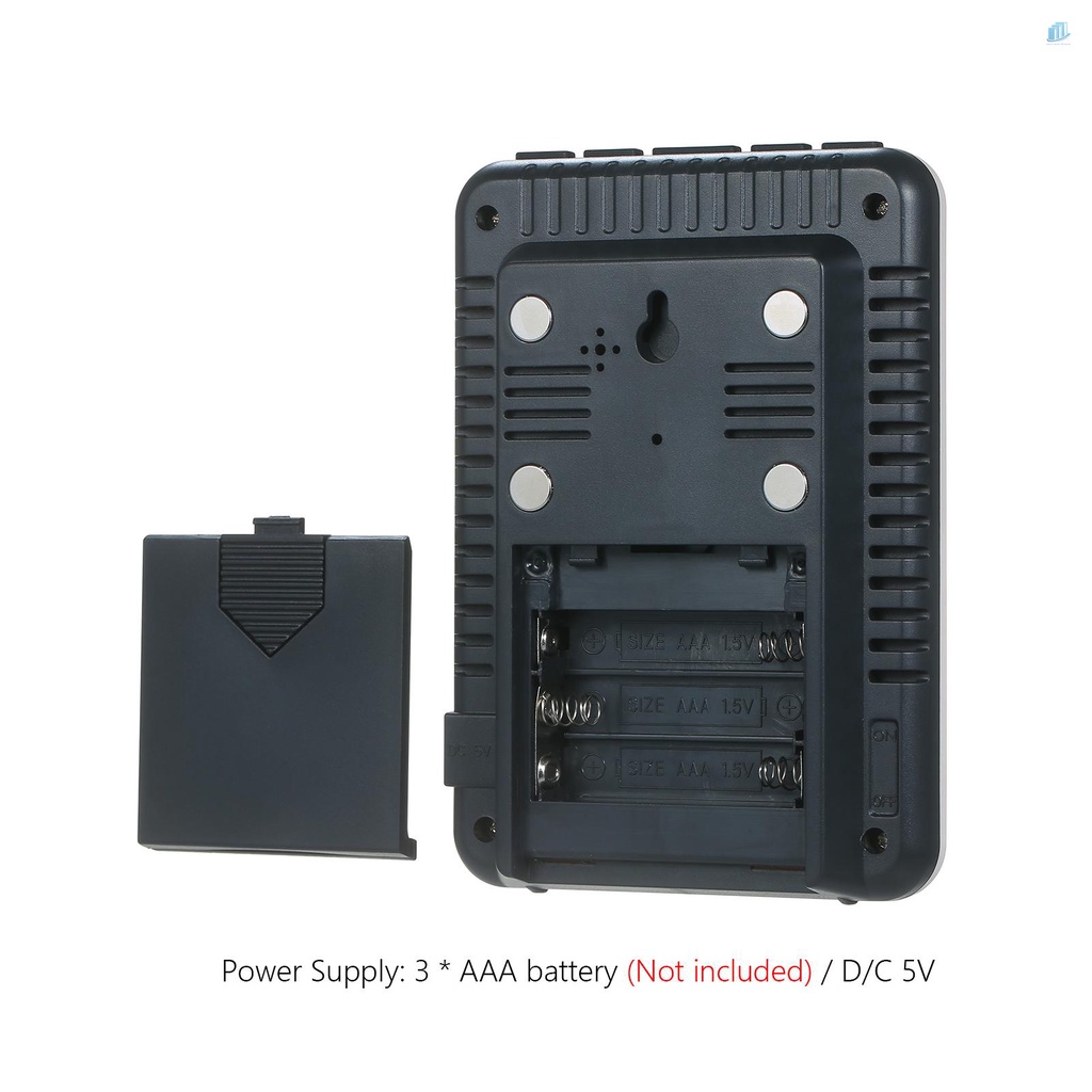 Đồng Hồ Đo Nhiệt Độ Và Độ Ẩm Kỹ Thuật Số Kèm 3 Bộ Phát