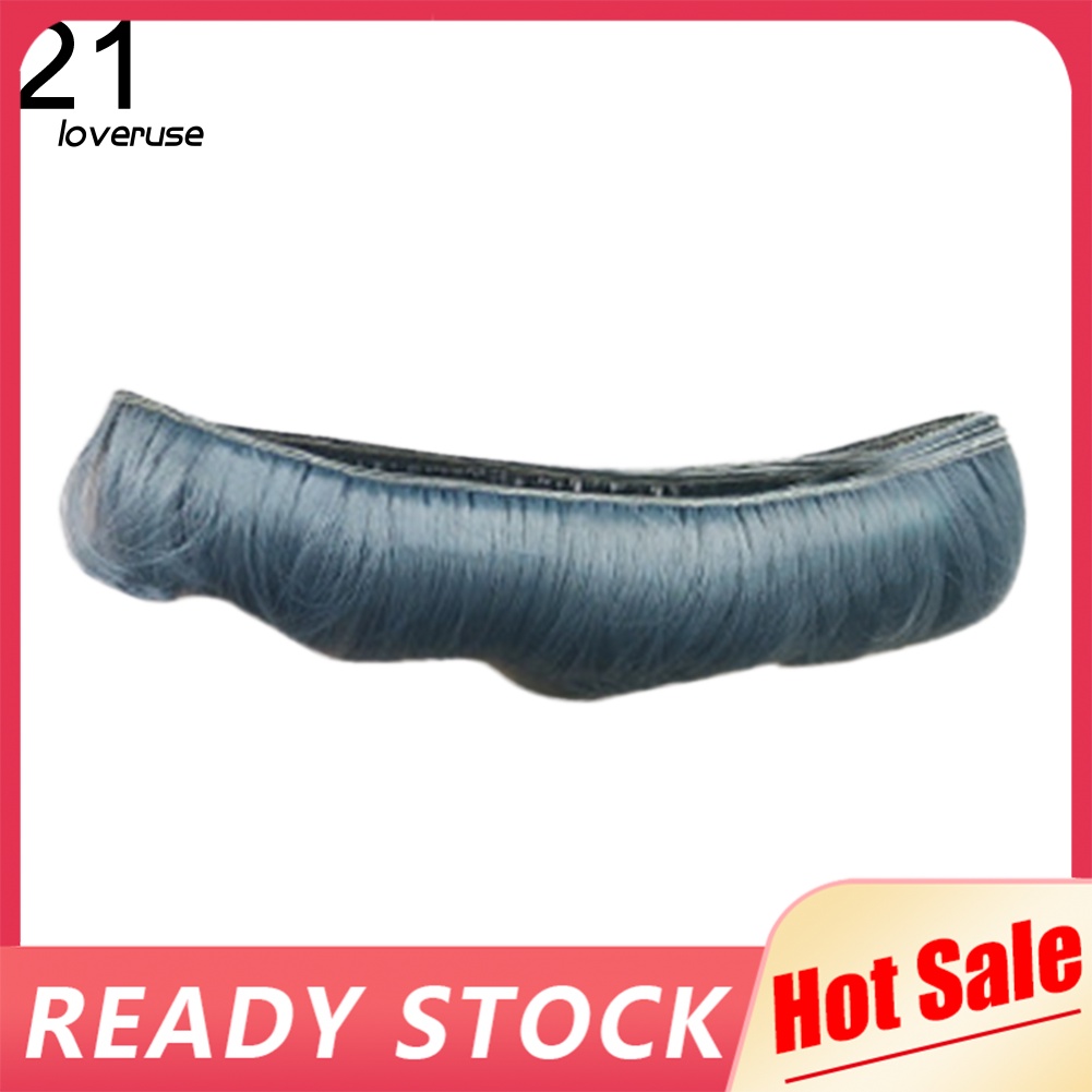 Tóc Giả Dài Sợi Chịu Nhiệt Độ Cao Màu Sắc Đơn Giản Cho Búp Bê