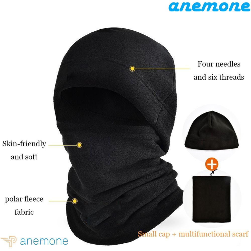 Mũ Len Trùm Đầu Bảo Vệ Tai Chắn Gió Giữ Ấm Tiện Dụng