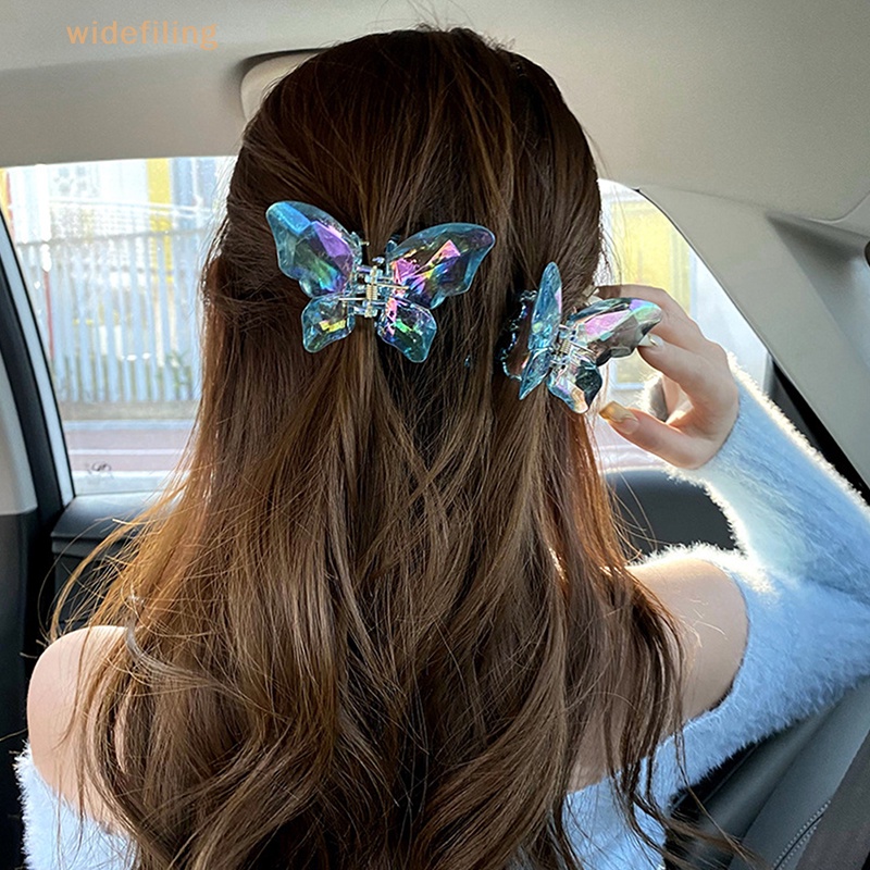 Kẹp Càng Cua Lớn Nhiều Màu Sắc Bằng Acrylic Cho Nữ Mã 2023