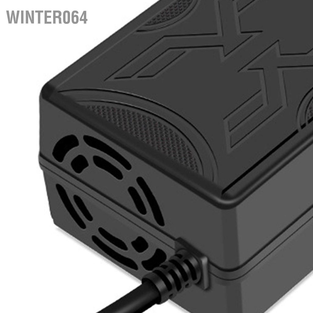 Winter064 Bộ sạc Electromobile pin thông minh với 7 đèn báo cho xe đạp điện Scooter