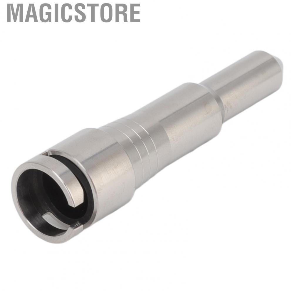 Magicstore Coffee Steam Spout Nozzle  Stainless Steel Coffee Machine Steam Nozzle Pressure Resistant Easy Cleaning Silicone Rings  for Cafe