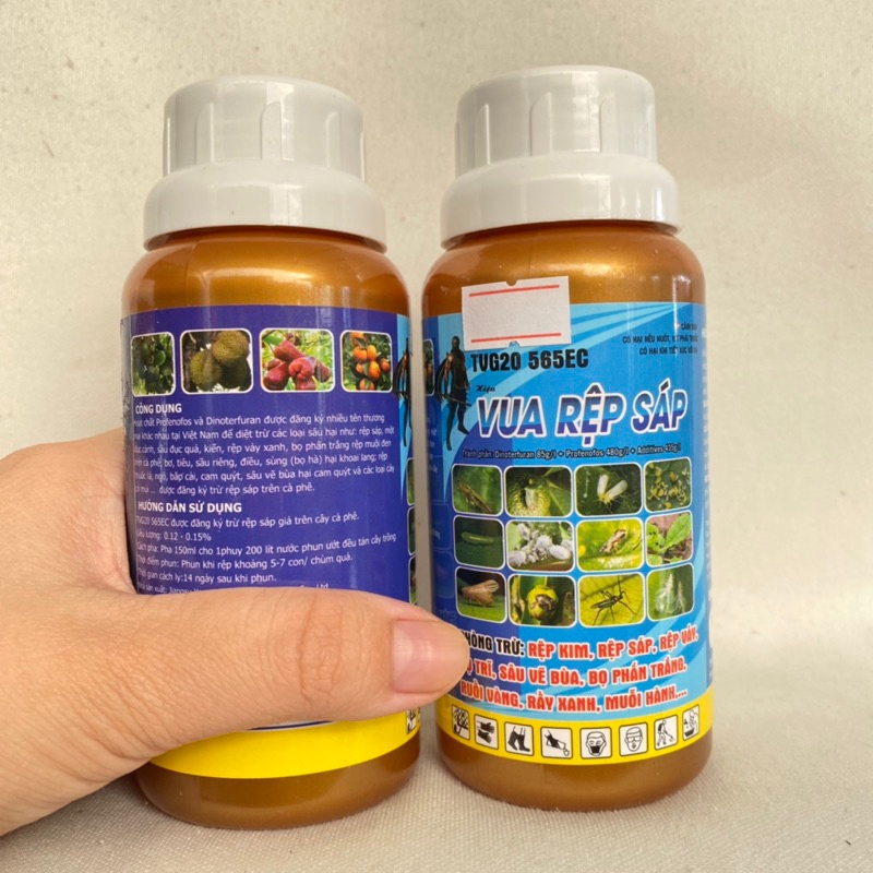 Vua Rệp Sáp - TVG20 565EC, 240ml, quản lý hiệu quả Rệp Sáp, Rệp Kim, Rầy Xanh, Muỗi Hành, Bọ