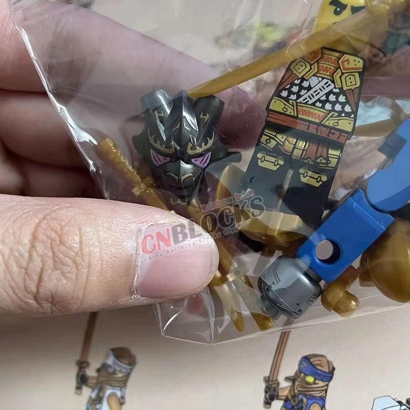 Đồ Chơi Lắp Ráp Mô Hình Nhân Vật Ninja Lloyd 'S Golden Dragon 9 MOC 71774