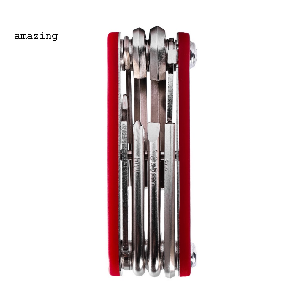 Bộ Dụng Cụ Sửa Chữa Xe Đạp Leo Núi 13 Trong 1 Có Thể Gấp Gọn Tiện Dụng