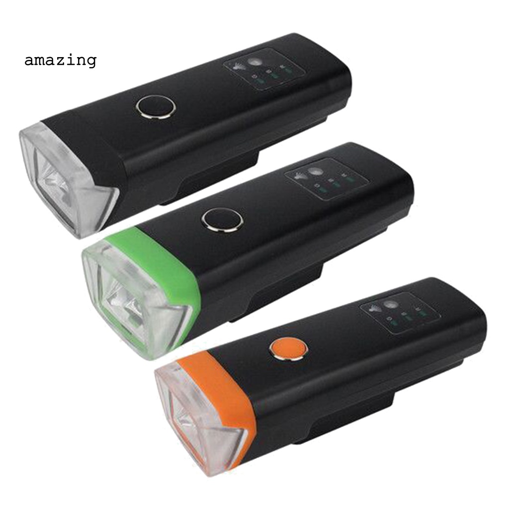 Đèn Pha Cảm Biến Cảnh Báo An Toàn Dễ Lắp Đặt Cho Xe Đạp