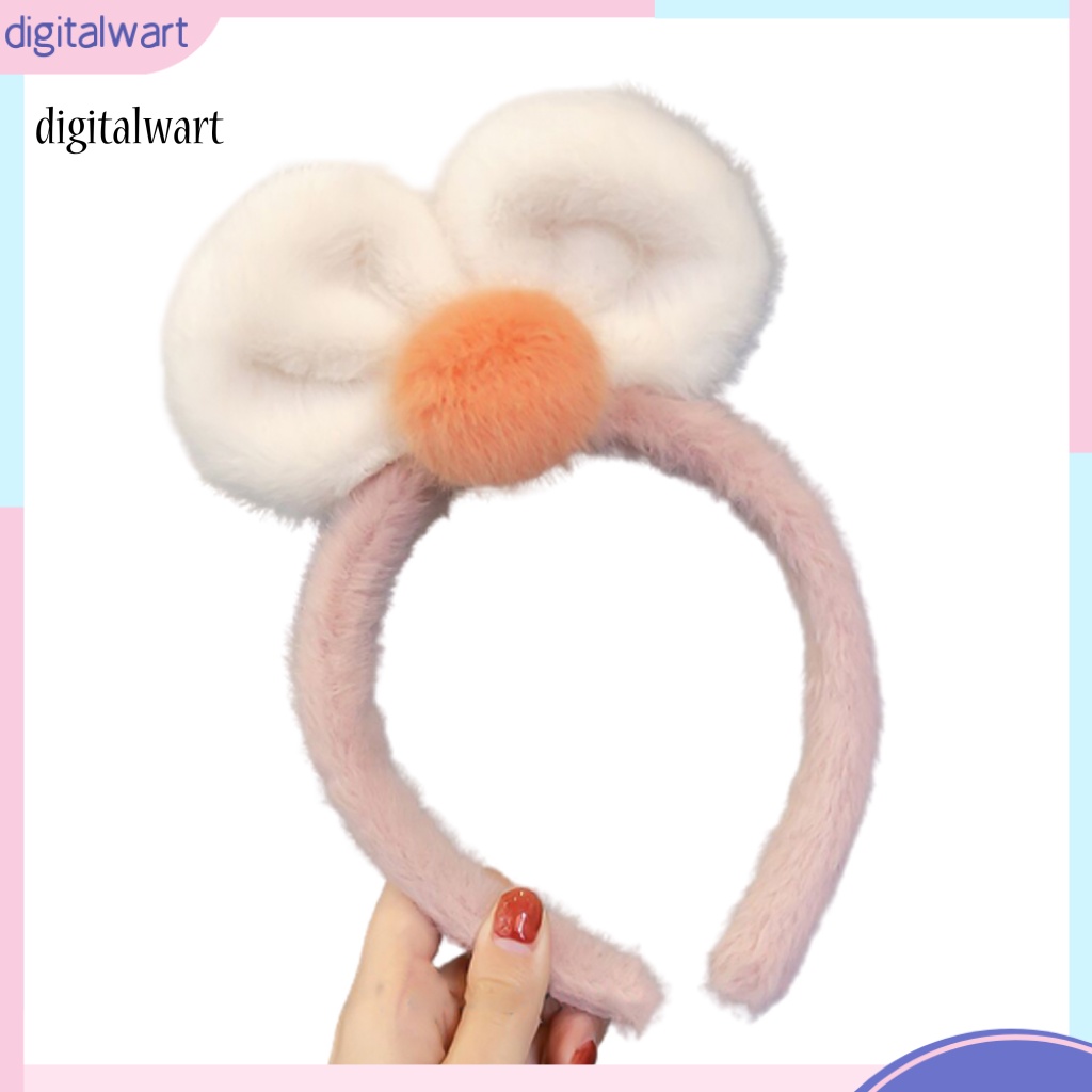 Kỹ Thuật Số| Băng Đô Nhung Mềm Mại Đính Nơ Đáng Yêu Cho Nữ