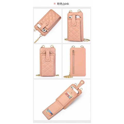 Túi Da Đựng Điện Thoại Kiêm Ví Đa Năng Thêu Họa Tiết Thời Trang Cho Nữ H988