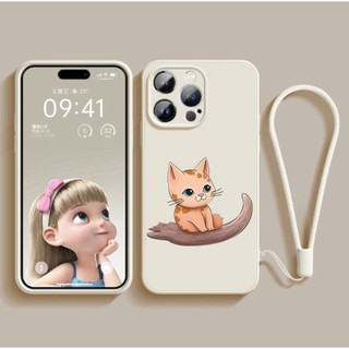 Ốp Điện Thoại Silicon Mềm Hình Mèo Hoạt Hình Cho Iphone 11 12 13 14 Pro Max 12promax 13promax 14promax 11promax 7 8 Xs Max Xr