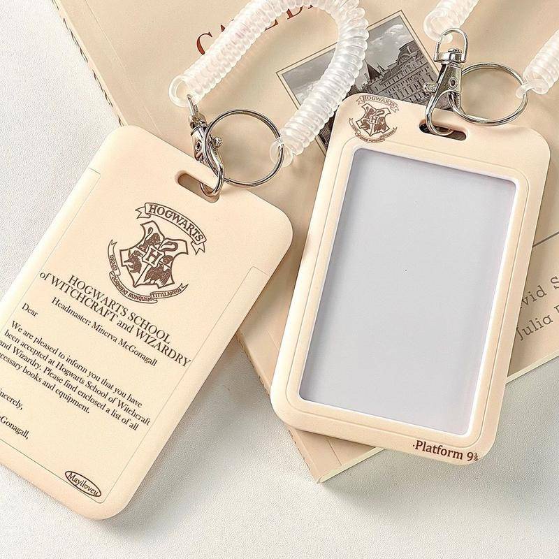 Bao Đựng Thẻ ID / Xe Buýt / Thẻ ID Có Móc Khóa Tiện Lợi