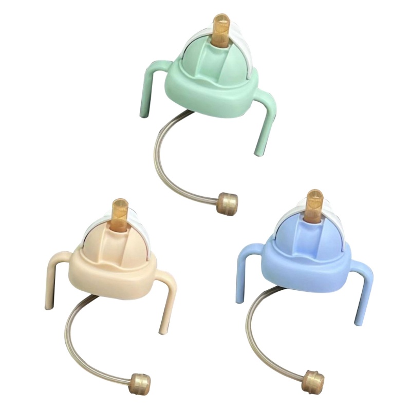 Bộ Tay Cầm Nắp Chai Hình Vuông Kèm Ống Hút Cho Hegen