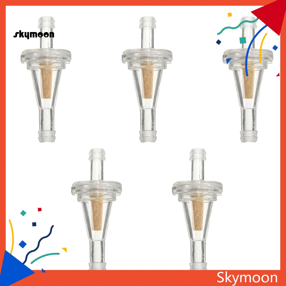 Set 5 Cốc Lọc Nhiên Liệu Trong Suốt Chuyên Dụng Cho Xe Hơi