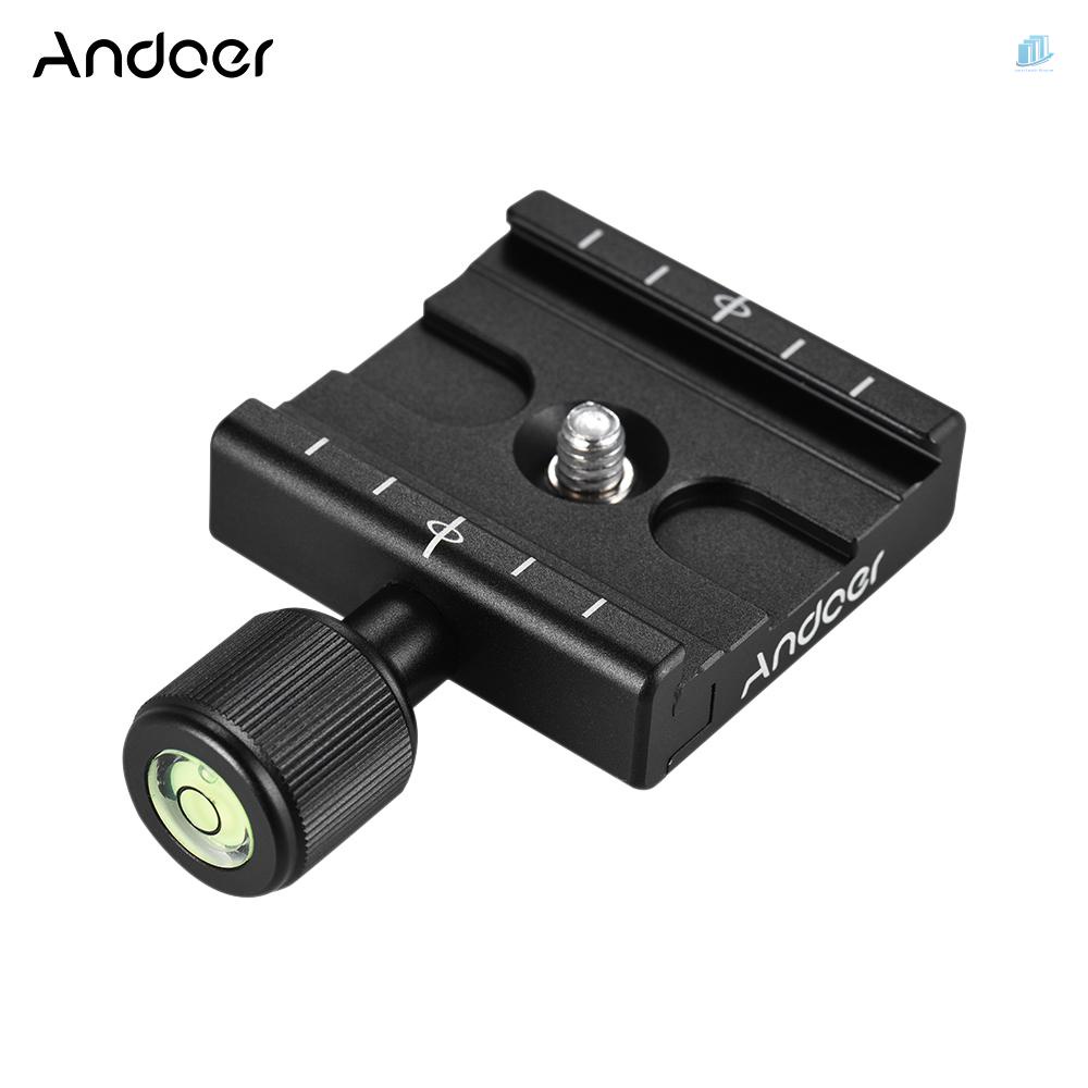 Đĩa Gắn Máy Ảnh Thông Minh Andoer QR-50 Tháo Lắp Nhanh Cho Arca Swiss RRS Wimberley Tripod Ball