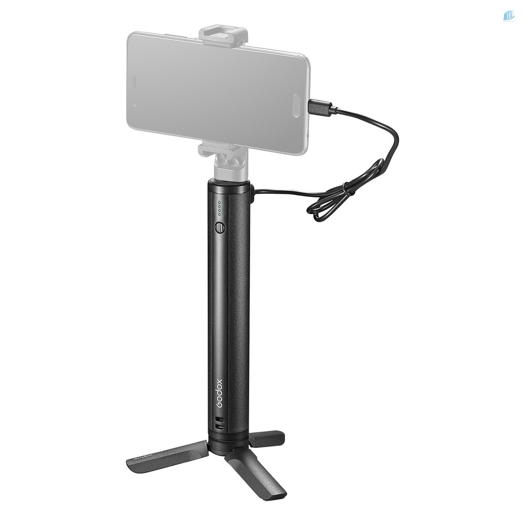 Sạc Dự Phòng Godox BPC-01 10000mAh Cổng USB Loại C Cho Đèn Flash Máy Ảnh