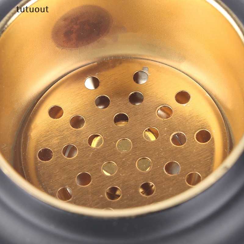 Đế Đốt Trầm Hương Mini Bằng Kim Loại Hình Nón Dùng Trang Trí Phòng Tập Yoga