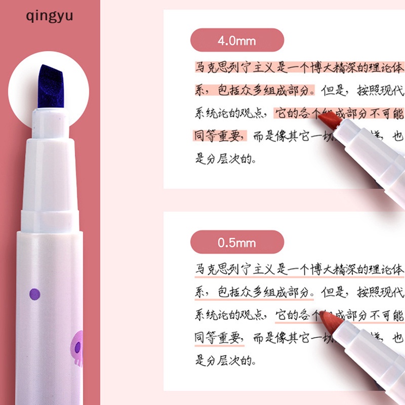 Bộ 6 Bút Dạ Quang Hình Anime My Melody Kuromi Pochacco Dễ Thương Cho Học Sinh