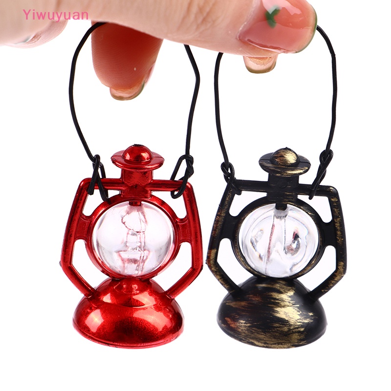 Mô Hình Đèn Dầu Có Tay Cầm Tỉ Lệ 1: 12 Trang Trí Nhà Búp Bê Mới