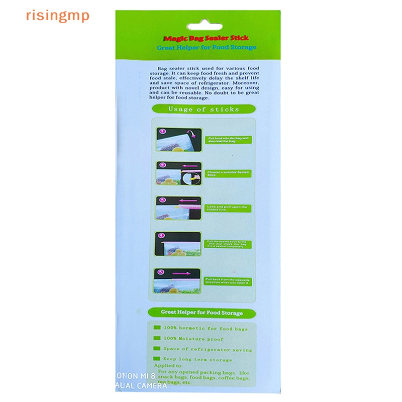 Kẹp Niêm Phong Túi Thức Ăn Bằng Nhựa Chống Ẩm Tiện Dụng Cho Nhà Bếp