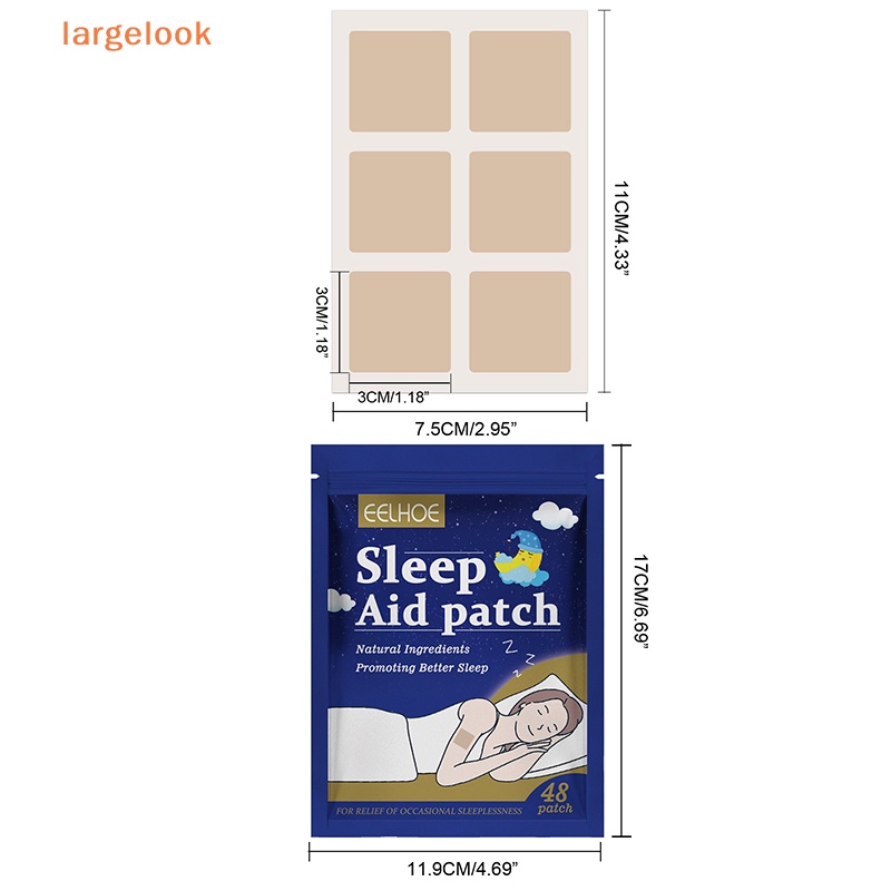 Set 48 Miếng Dán Giảm Mệt Mỏi Giúp Thư Giãn Hiệu Quả