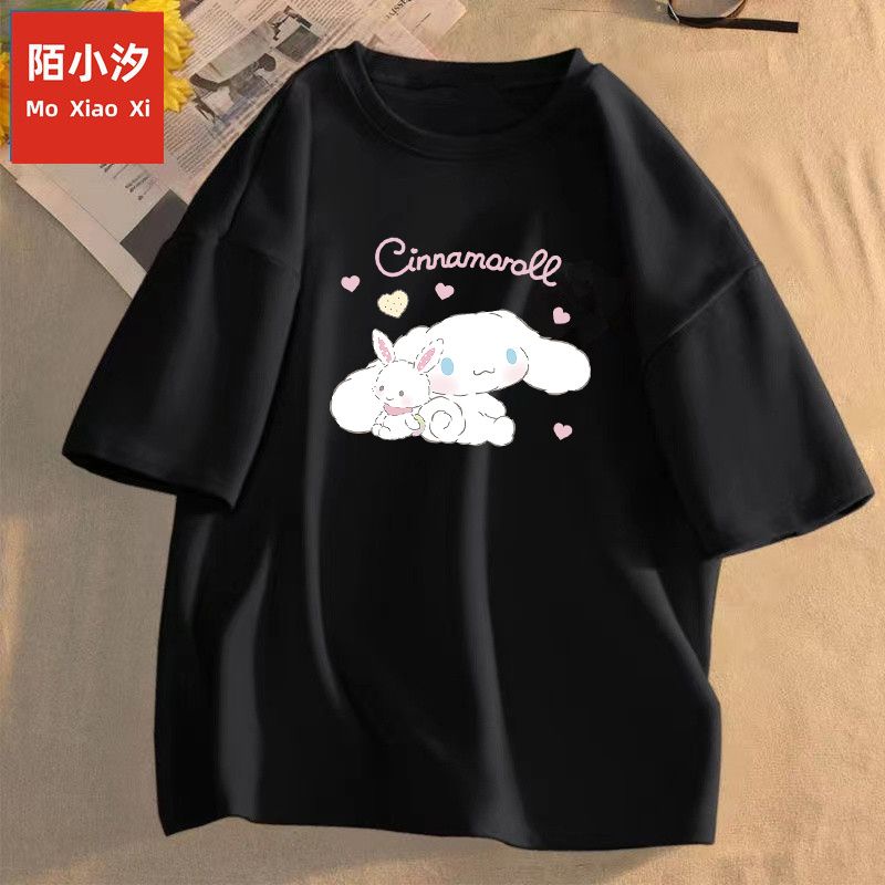 Áo Thun Cotton Tay Ngắn Phong Cách Thời Trang Mùa Hè Mới Cho Bé Gái 3-5 - 8-10 - 12-13 Tuổi