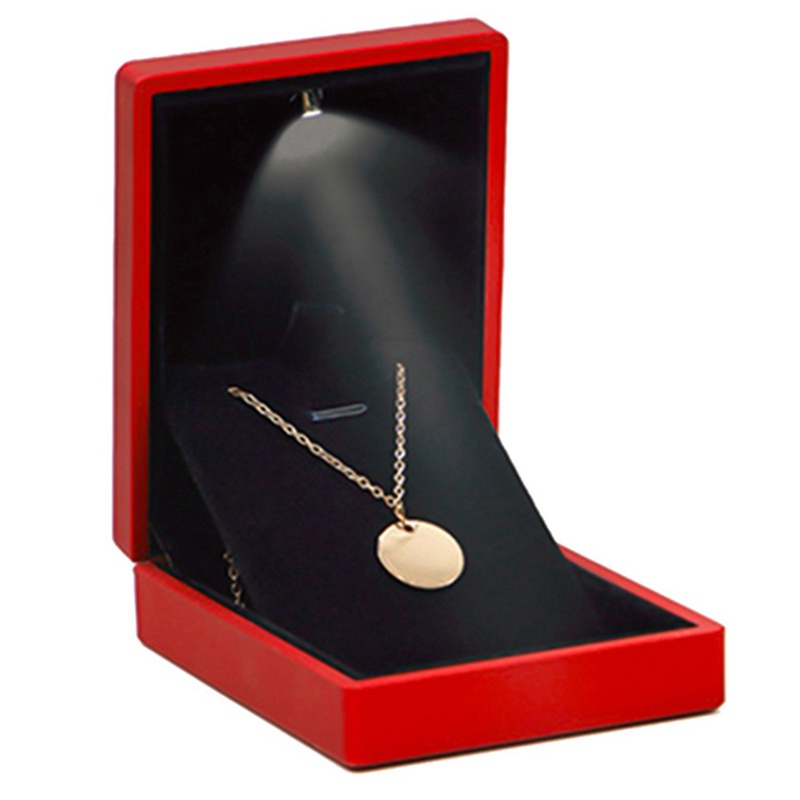 Hộp Đựng Trang Sức Có Đèn LED Tiện Dụng