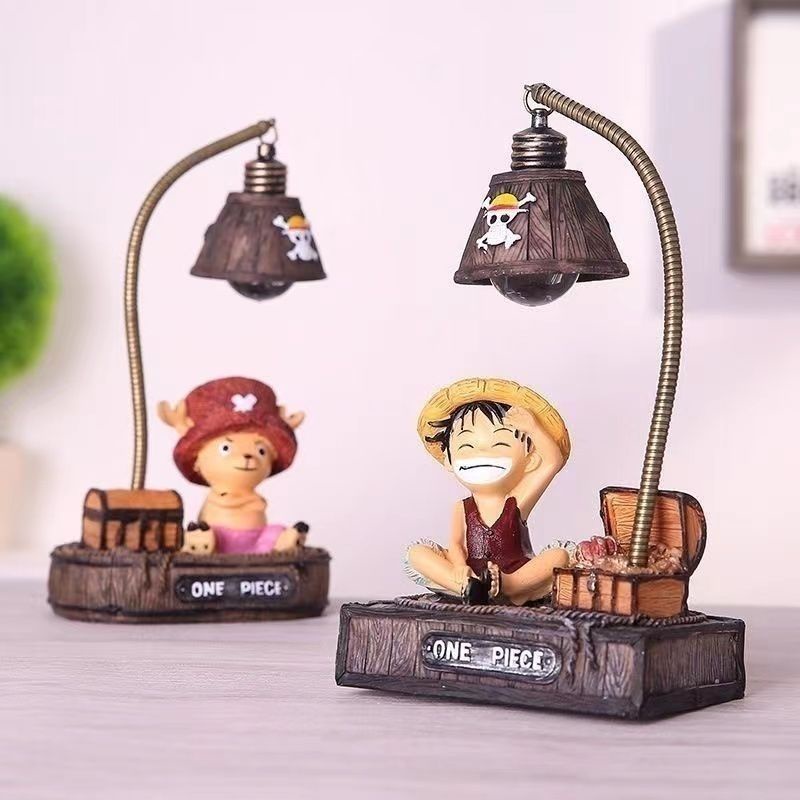 Đèn Ngủ Hình Vua Hải Tặc Lufei Dùng Làm Quà Tặng Sinh Nhật Cho Bé Trai / Bé Gái