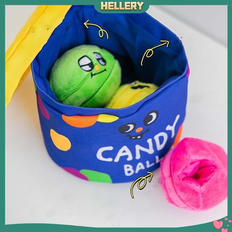 Set 3 Quả Bóng Đồ Chơi Phát Sáng Dành Cho Cún Cưng