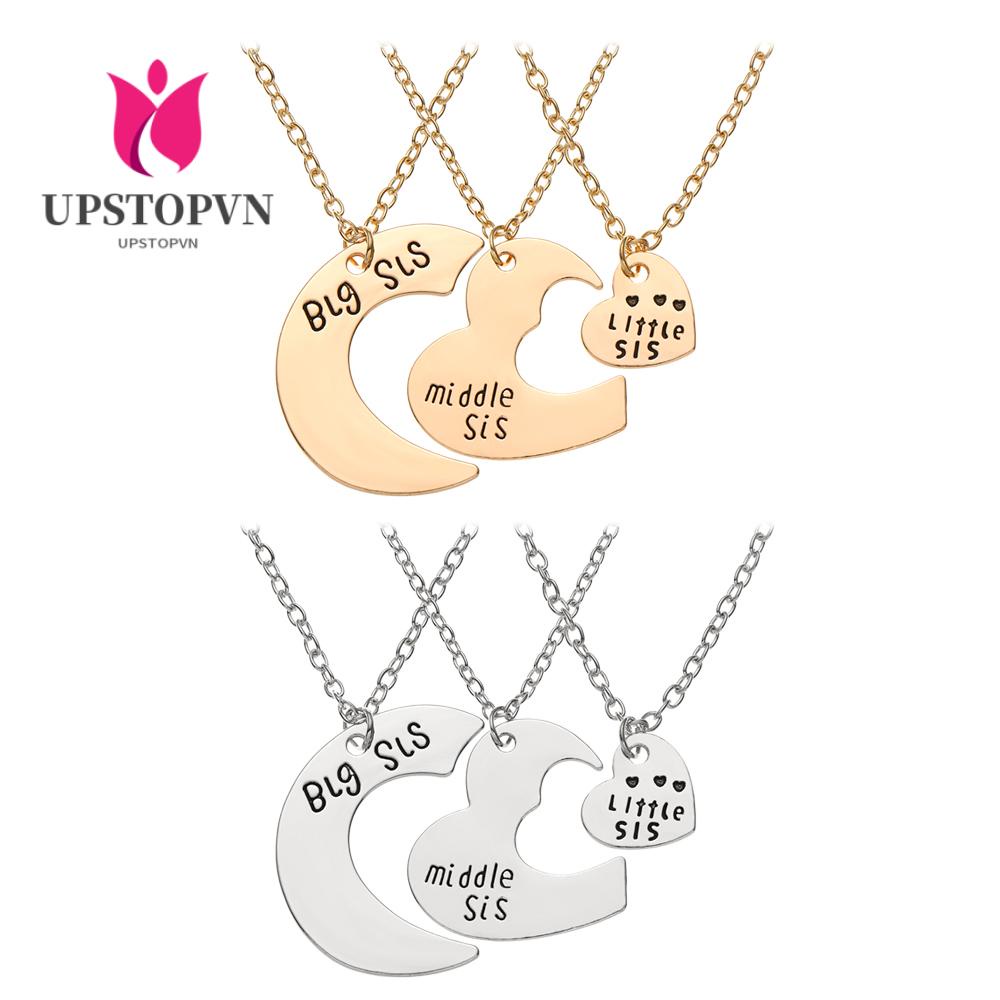 Set 3 Dây Chuyền Ghép Hình Chị Em Best friends