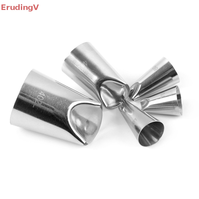 Bộ 5 Đuôi Bắt Bông Kem Bằng Thép Không Gỉ