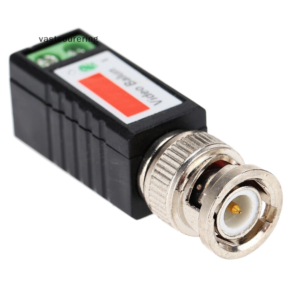 Vast Vast Vast Vast 1 Bộ Thu Phát Tín Hiệu Video Balun Sang UTP Coax CAT5 CCTV 1 Bộ Thu Phát Tín Hiệu Video Balun Sang UTP Coax CAT5 CCTV 1x Đồng Trục Cat55 1x