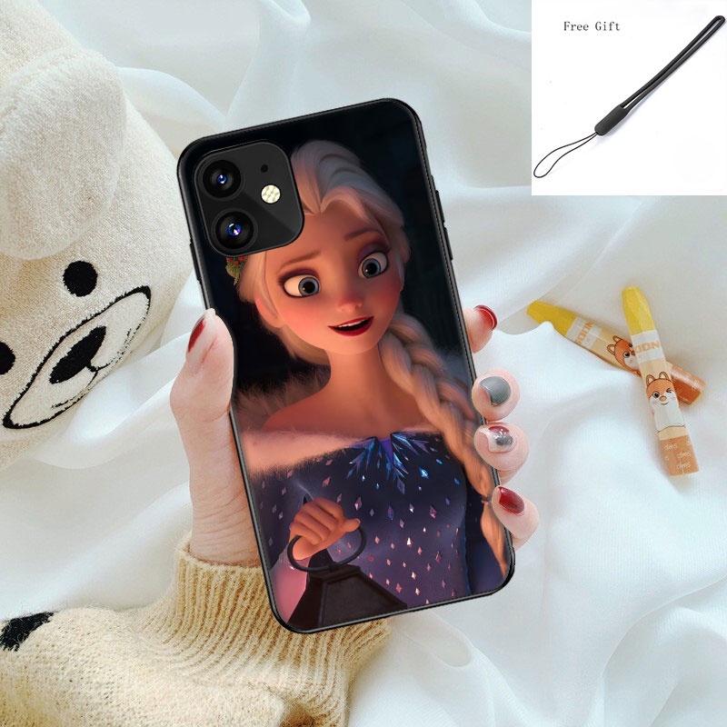 Ốp Điện Thoại In Hình Elsa Cho iPhone 14 Plus Pro 11 XR XS 6 6S 7 / 8 / SE 2020 Plus A8