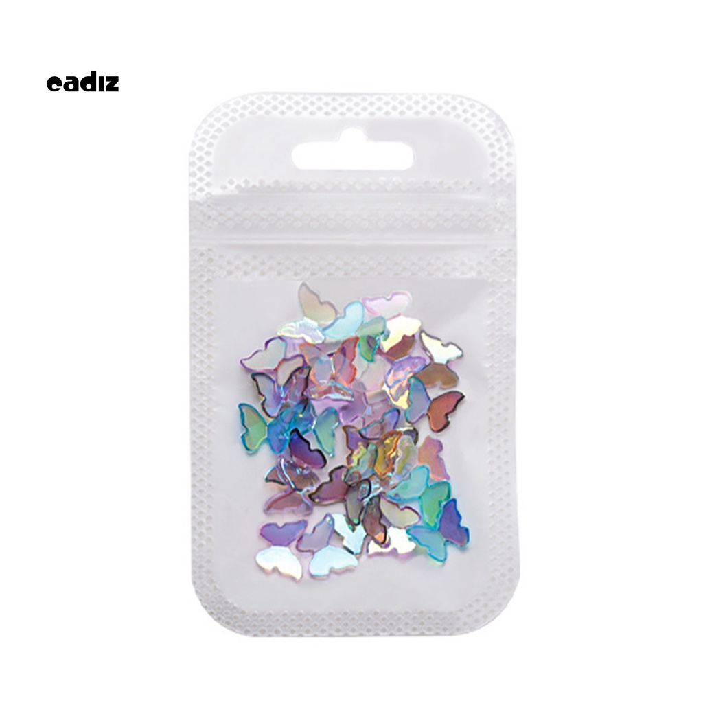 Set 30 Phụ Kiện Trang Trí Móng Tay Hình Bướm 3D Tinh Tế