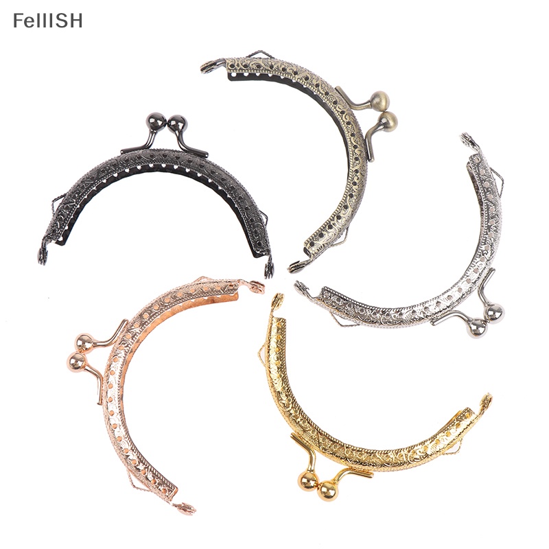 Khóa Cài Túi Xách Hình Tròn Bằng Kim Loại 8.5cm 439br