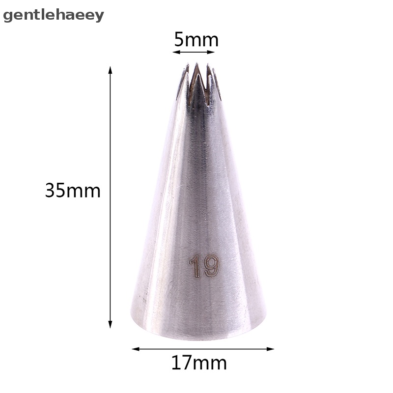 Máy Chơi Game Gent 199 Gent 19 Chất Lượng Cao# Đuôi Bắt Bông Kem Trang Trí Bánh Bằng Thép Không Gỉ